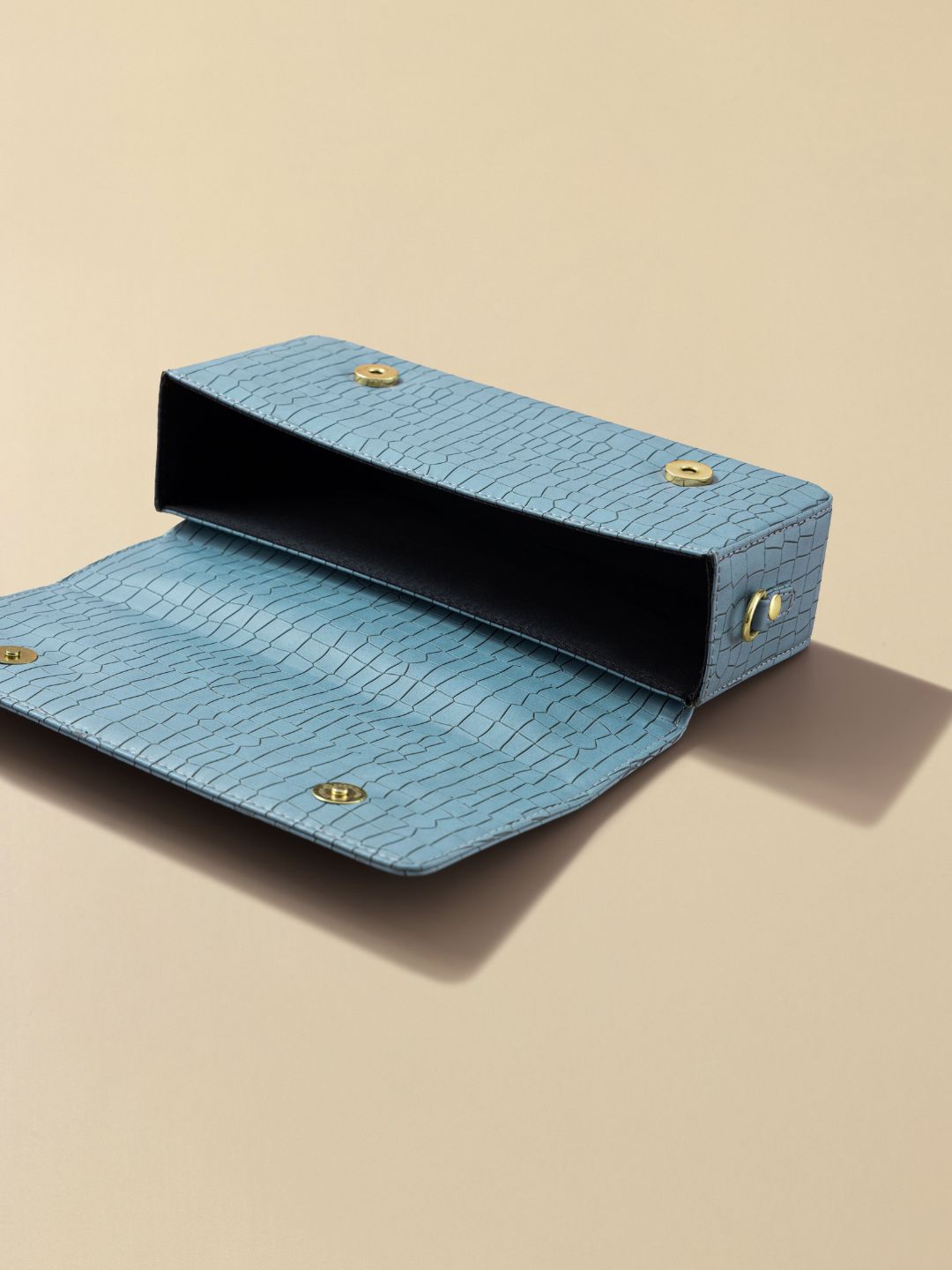 Rayan Powder Blue Box Bag