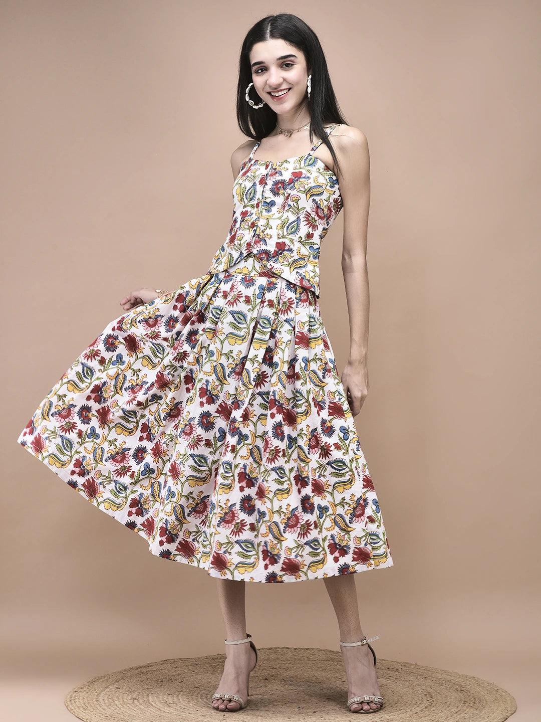 Jasmine Meadow Skirt Set