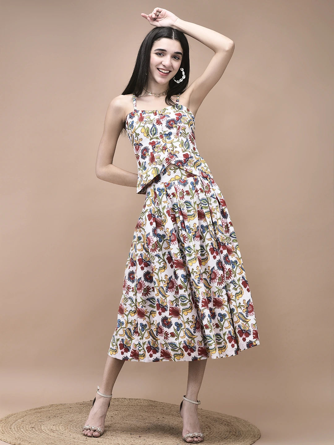 Jasmine Meadow Skirt Set