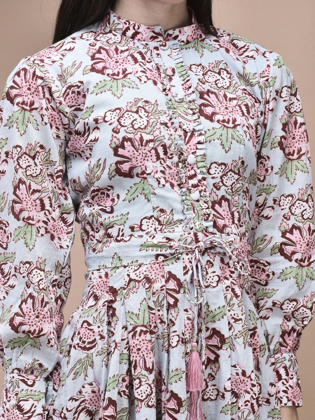 Sunflower Printed Collerd Dress