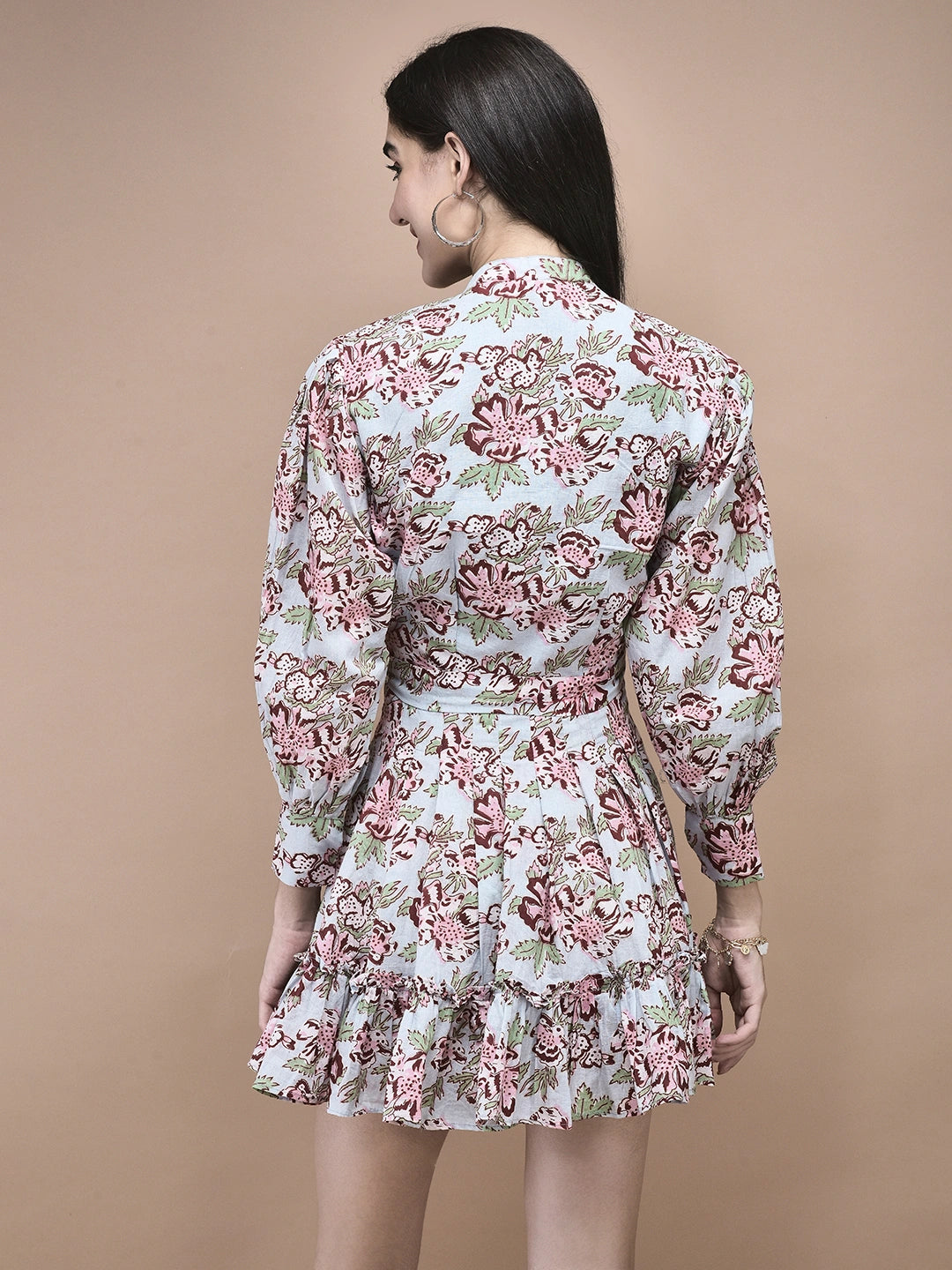 Sunflower Printed Collerd Dress