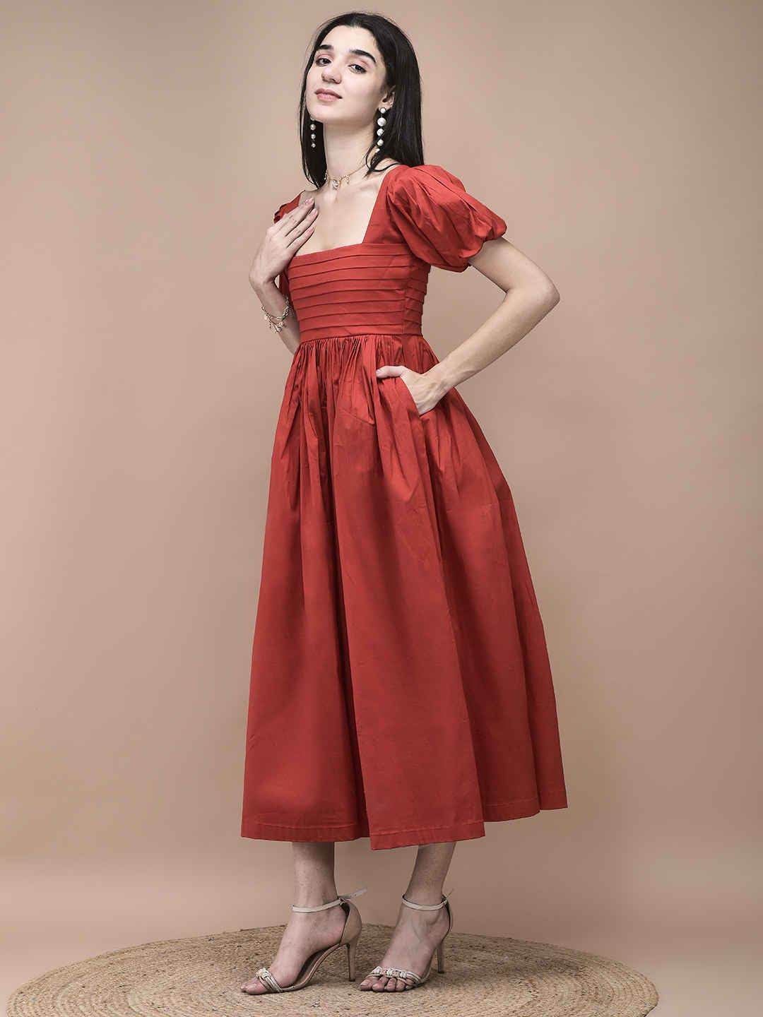 Gia Red Muse Dress