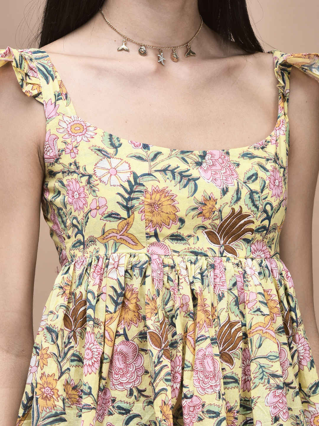 Hyacinth Peplum Top