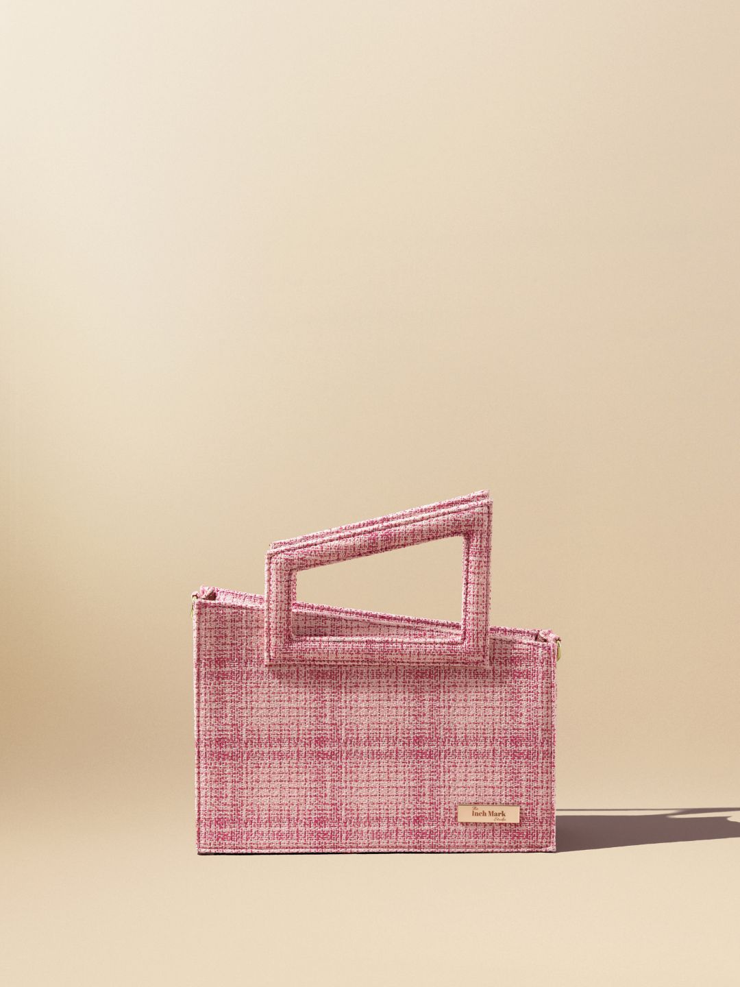Perniaa Pink Canvas Sling Bag
