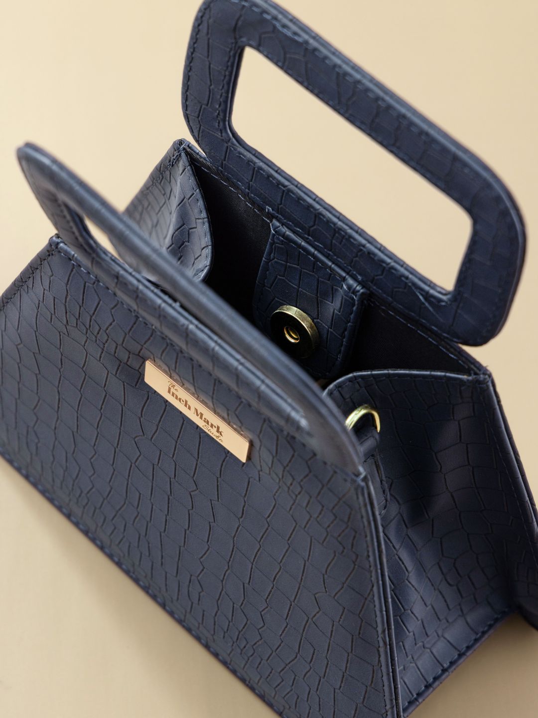 Tia Navy Blue Sling Bag