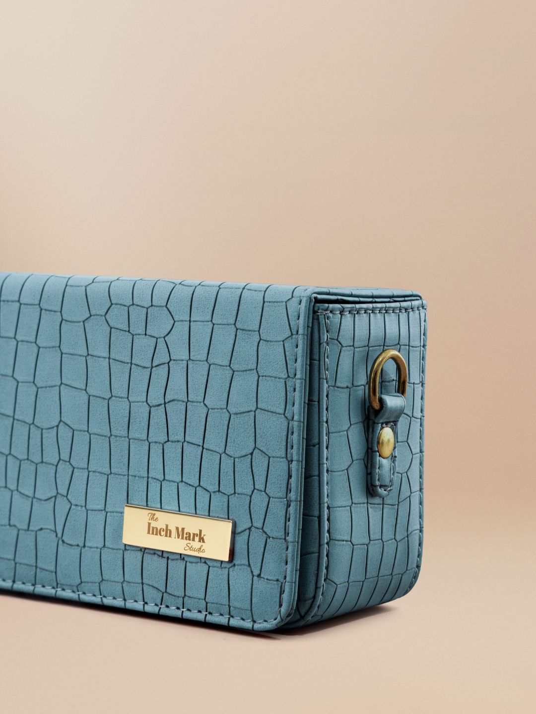 Rayan Powder Blue Box Bag