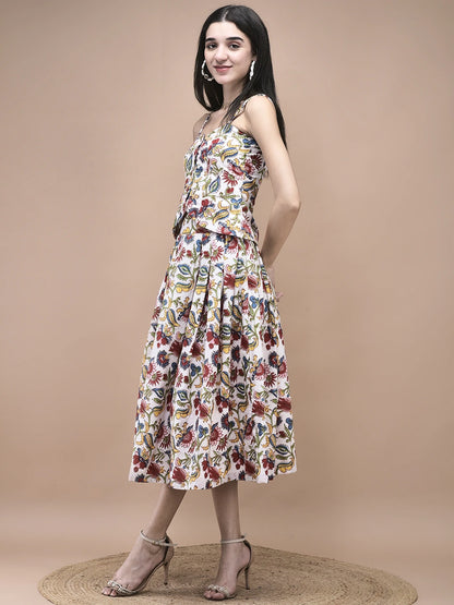 Jasmine Meadow Skirt Set