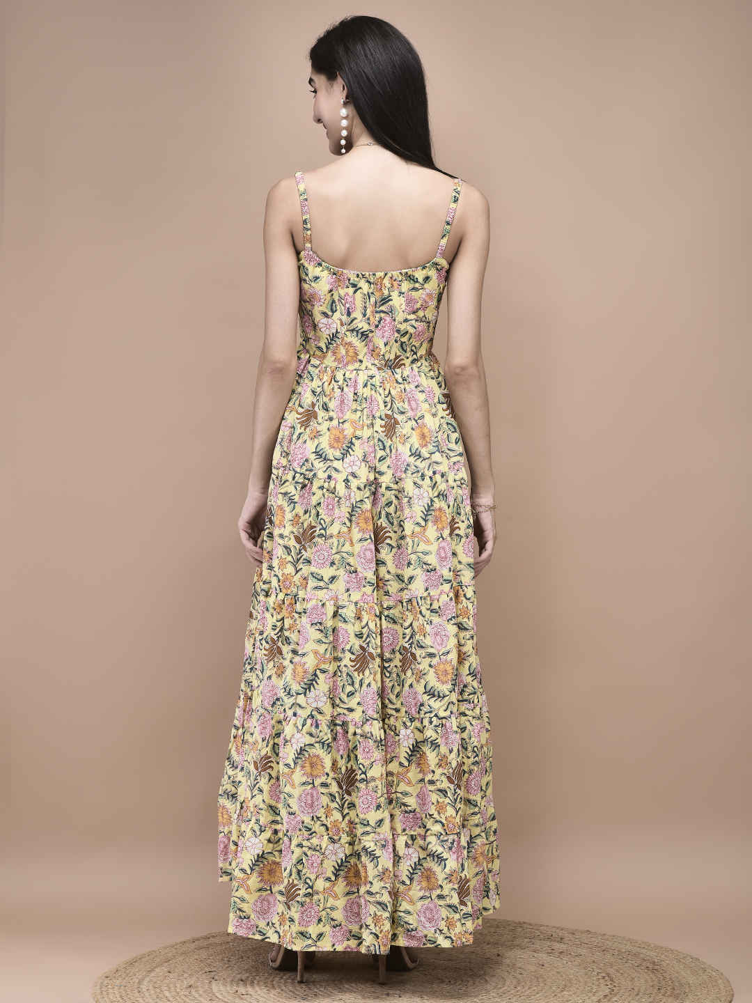 Lily Yellow Maxi Sundress