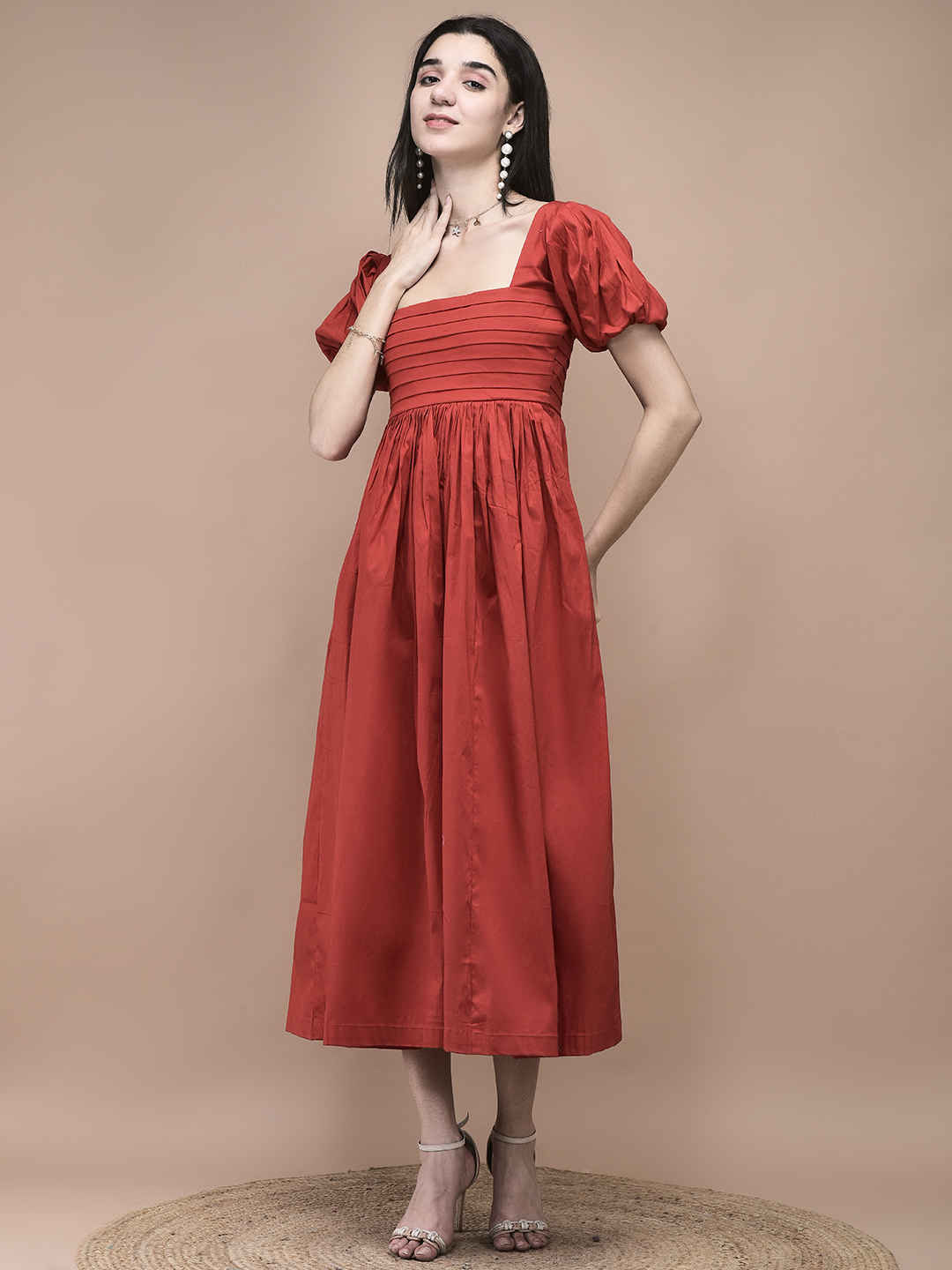 Gia Red Muse Dress