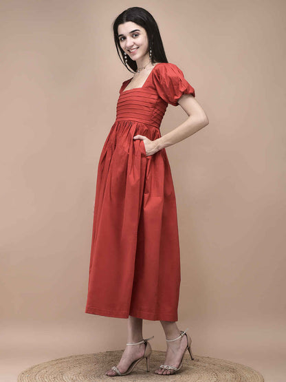 Gia Red Muse Dress
