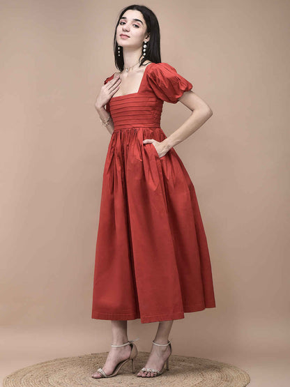 Gia Red Muse Dress