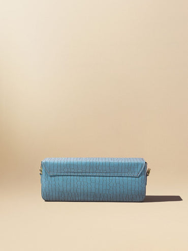 Rayan Powder Blue Box Bag