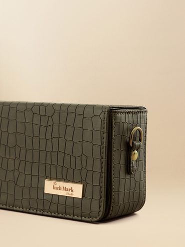 Raina Olive Box Bag