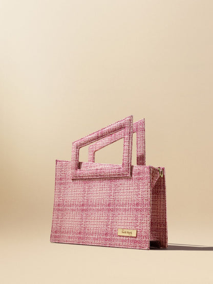 Perniaa Pink Canvas Sling Bag