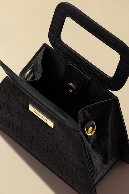 Luna Black Sling Bag