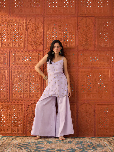 Mehak- Lavender, Festive Suit Set