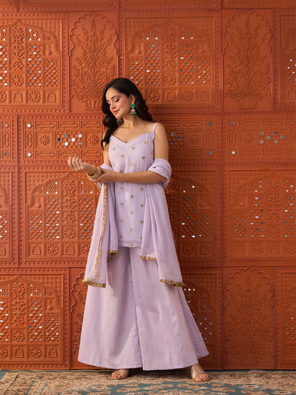 Mehak- Lavender, Festive Suit Set